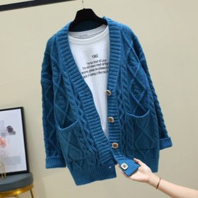 تصویر ژاکت بافت کد 5833 