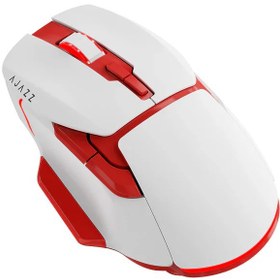 تصویر موس AJAZZ AJ039 Red-White Wireless 