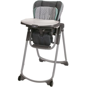 تصویر صندلی غذاخوری کودک گراکو مدل high chair slim space manor 