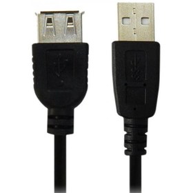 تصویر کابل افزایش طول USB 2.0 وی نت 1.5 متر V-net USB 2.0 Extension Cable 1.5m