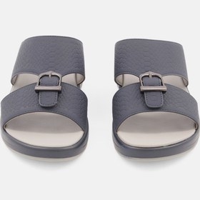 تصویر دمپایی مردانه راحتی، سرمه‌ای برند tahari Men Slip On Sandals, Navy