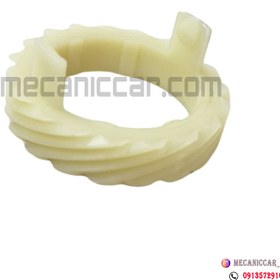 تصویر دنده کیلومتر بزرگ 19 دندانه سفید پژو 206 تیپ 2 و 3 طهران پارت Gearbox parts