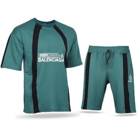 تصویر تیشرت و شلوارک Bronx_Green مدل 3639 