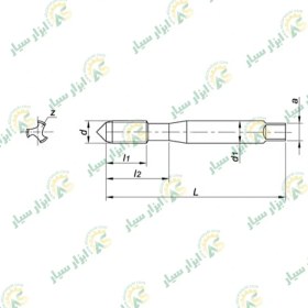 تصویر قلاویز ماشینی یک در میان میلی متر GWG-2308-M 