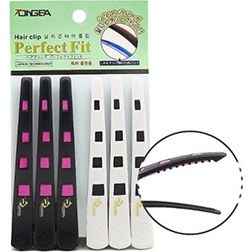 تصویر گیره تقسیم مو شبرنگی 