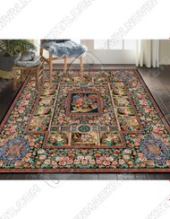 تصویر روفرشی کشدار ترک کد ۱۲۳۶ carpet cover code 1236