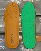 تصویر کفی کفش اکو اصل Leather Inlay Soles LION 