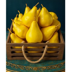 تصویر میوه مصنوعی گلابی درجه یک وارداتی (سنگین و باکیفیت) 