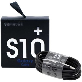 تصویر کابل اورجینال Samsung Galaxy S10 Plus Type-C Original Samsung Galaxy S10 Plus Type-C cable