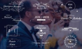تصویر Motion Array – Wedding Titles 4k 127309 