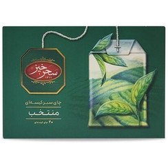 تصویر چای سبز منتخب سحرخیز - 20 عددی 