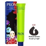 تصویر رنگ مو پیلون قهوه ای متوسط اکسترا شماره 4.00 pilon hair color