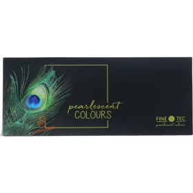 تصویر آبرنگ متالیک 12 رنگ مدل RAINBOW فاین تک FINETEC 