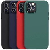 تصویر کاور مدل سیلیکونی مناسب برای گوشی موبایل اپل Apple iPhone 12 Pro Max Silicone model cover suitable for Apple iPhone 12 Pro Max mobile phone