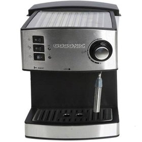تصویر اسپرسوساز گوسونیک 850 وات مدل Gem-867 ا Gosonic Gem-867 Espresso Machine 850w Gosonic Gem-867 Espresso Machine 850w