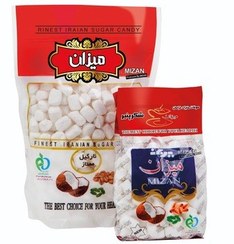 تصویر شکر پنیر نارگیل مخصوص ۸۰۰ گرمی میزان | فروش کارتنی ویژه مشهد 