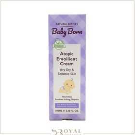 تصویر شوینده کرمی پوست خیلی خشک و حساس کودک بیبی برن Atopic Cleansing Cream For Sensitive Skin Baby Born