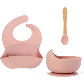 تصویر ست ظرف غذای سیلیکونی کودک ۷ تکه 