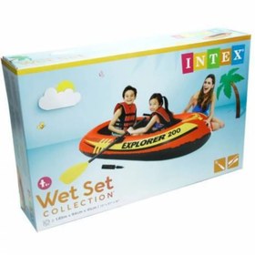 تصویر قایق بادی اینتکس Intex Inflatable Boat ۲۰۰ 