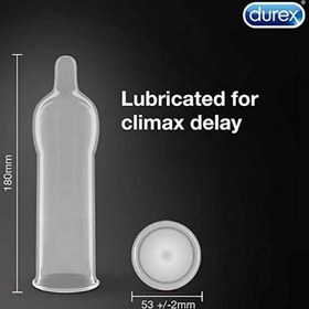 تصویر کاندوم دیورکس، مدل اکسترا تایم، 10 عددی Durex Extra Time