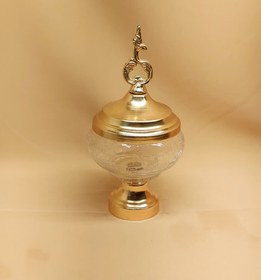 تصویر قندان آبگز طلایی 