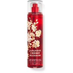 تصویر بادی میست بث اند بادی ورکز مدل شکوفه گیلاس ژاپنی Japanese Cherry Blossom حجم ۲۳۶ میل Bath & Body Works Japanese Cherry Blossom Fine Fragrance Mist - 236 ml