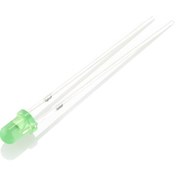 تصویر LED سبز ۳ میلیمتر مات 