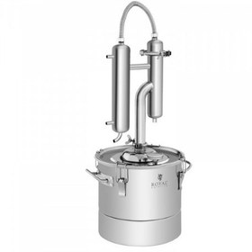 تصویر دستگاه تقطیر و تصفیه روغن رویال کترینگ آلمان Royal Catering B-Ware Destilliergerät - Edelstahl - 20 L RCAD20 