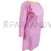 تصویر گان یکبار مصرف بیمار ۳۸ گرم 