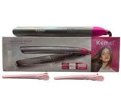 تصویر اتو مو حرفه‌ای کراتینه کیمی مدل KM-557 Professional keratin hair straightener KM-557 model