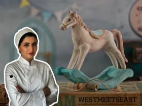 تصویر کوکی حجمی - اسب چوبی 