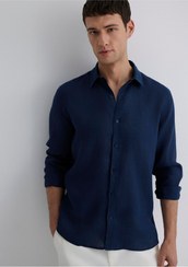 تصویر پیراهن آستین بلند راسته مردانه | ماوی Mavi 18632797425(özse giyim) 