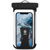 تصویر کاور محافظ ضد آب گرین لاین مدل Waterproof مناسب برای گوشی موبایل 8 اینچی Green Safe Airbag Waterproof Case