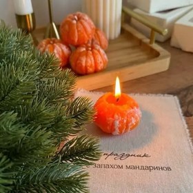 تصویر شمع نارنگی 