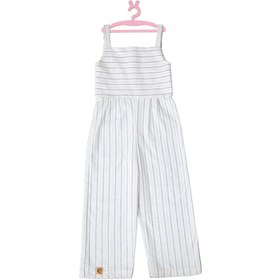 تصویر اورال رکابی راه راه جنس لینن 