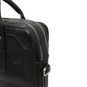 تصویر کیف اداری چرم مردانه مدل فرهام 