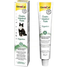 تصویر خمیر مالت گربه گاسترو اینتستینال جیم کت GimCat Gastro Intestinal Paste وزن 50 گرم 