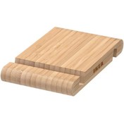 تصویر پایه نگهدارنده موبایل و تبلت ایکیا مدل BERGENES از بامبو 