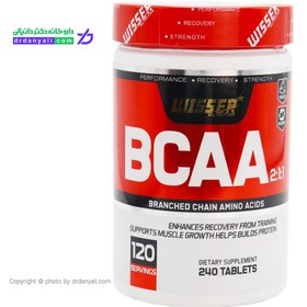 تصویر قرص بی سی ای ای 2:1:1 ویثرنوتریشن 240 عدد Wisser BCAA 2:1:1 240 Tablets