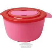 تصویر کاسه همزن با درب صورتی/قرمز 4 لیتر ایکیا مدل IKEA TABBERAS ا IKEA TABBERAS mixing bowl with lid pink/red 4 l IKEA TABBERAS mixing bowl with lid pink/red 4 l
