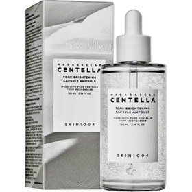 تصویر سرم روشن‌کننده سنتلا Centella مدل Tone Brightening حجم 100 میل SKIN 1004 Centella tone brightening serum, 100 ml volume