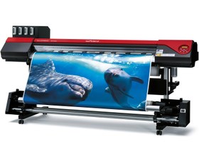 تصویر چاپ استیکر، وینیل و مش Eco sulvent