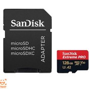 تصویر کارت حافظه SanDisk 128GB 200MB/s Extreme Pro MicroSD SanDisk 128GB 200MB/s Extreme Pro MicroSD