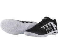 تصویر کفش بدمینتون استیگا مشکی 