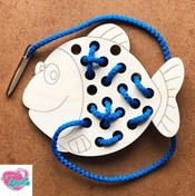 تصویر اموزش بستن بند کفش | مونته سوری تقویت مهارت تفکر کودکان 