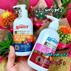 تصویر کرم آبرسان و مرطوب کننده پمپی رینوزیت(renuzit) 