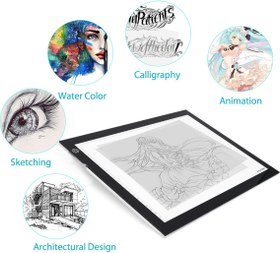 تصویر تبلت طراحی هویون مدل HUION A3 Light Box Light Pad - ارسال 15 الی 20 روز کاری 