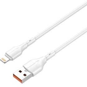 تصویر کابل تبدیل USB به لایتنینگ الدینیو مدل LS841 طول 1 متر 