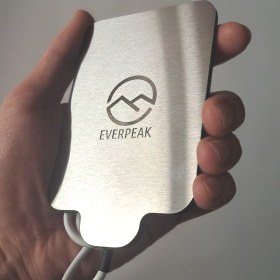 تصویر بخاری جیبی المنتی استیل EverPeak 