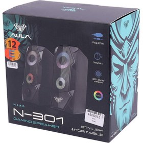 تصویر اسپیکر دسکتاپ آئولا مدل AULA WIND N-301 AULA WIND N-301 Desktop Speaker